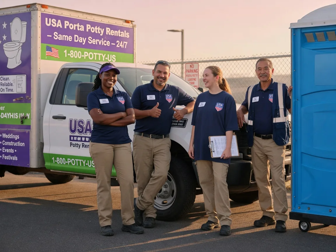 Porta Potty Rental company in Concord, CA